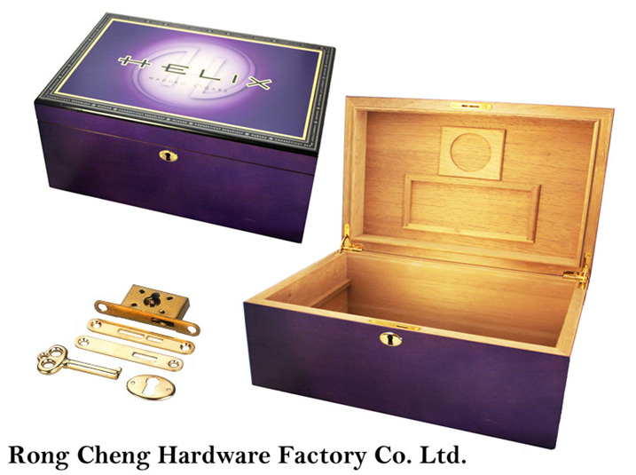 Mortise lock, Humidor Box Lock, Jewel Box Lock, Wooden Box Lock